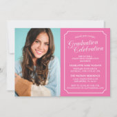 CLASSY CHIC ELEGANT GRADUTY INVITATION PARTI (Devant)