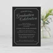 CLASSY CHIC ELEGANT GRADUTY INVITATION PARTI (Debout devant)