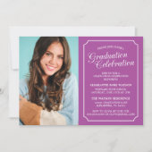 CLASSY CHIC ELEGANT GRADUTY INVITATION PARTI (Devant)