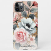 Classy Chic Rozen Fine Art Botanische Schilderij iPhone Hoesje (Achterkant)