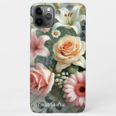 Classy Chic Rozen Fine Art Botanische Schilderij iPhone Hoesje (Achterkant)