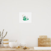 Classy Chimpansee Poster (Keuken)