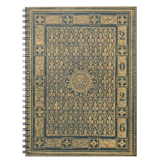 Classy & Classic Fleur-de-Lis 2026 Journal (Devant)
