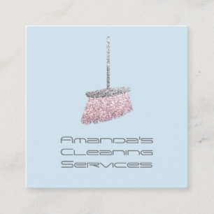 Classy Cleaning Residence Services Plakken Roos Ro Vierkante Visitekaartje