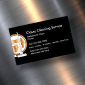 Classy Cleaning Service Magnetisch Visitekaartje