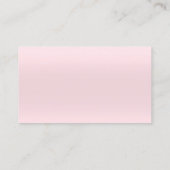 Classy Cleaning Service Residencial Grey Pink Visitekaartje (Achterkant)