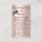 Classy Cleaning Services House Handhaving Roos QRC Visitekaartje (Voorkant)