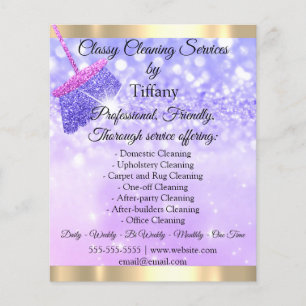 Classy Cleaning Services House Houeping Elegant Flyer