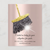 Classy Cleaning Services House Houeping Residencia Flyer (Achterkant)