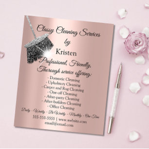 Classy Cleaning Services Huishoudelijke Dienst Ros Flyer