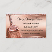 Classy Cleaning Services Visitekaartje (Voorkant)