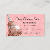 Classy Cleaning Services Visitekaartje (Voorkant)