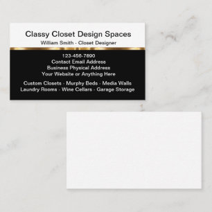 Classy Closet Design Visitekaartjes