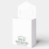 Classy Cocktails Green & Red Bach Weekend Bedankdoosjes (Geopend)