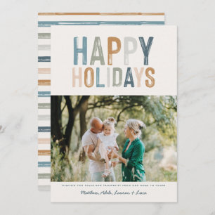 Classy Colorful-foto modern prettige feestdagen