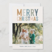 Classy Colorful-foto moderne kerst (Voorkant)