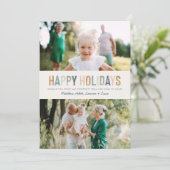 Classy Colorful-foto moderne kerst (Staand voorkant)