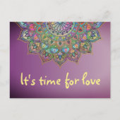 Classy Colorful Mandala India Style 1 Briefkaart (Voorkant)