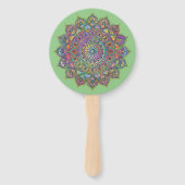 Classy Colorful Mandala India Style 1 Handwaaier (Voorkant)