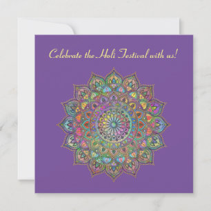 Classy Colorful Mandala India Style 1 Kaart