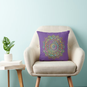 Classy Colorful Mandala India Style 1 Kussen