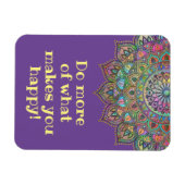 Classy Colorful Mandala India Style 1 Magneet (Horizontaal)