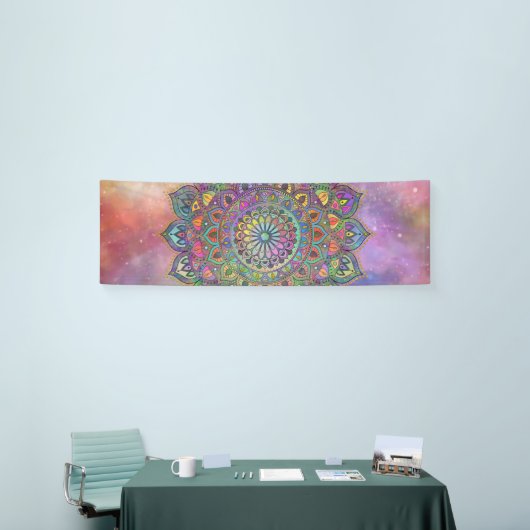 Classy Colorful Mandala India Style 1 Spandoek (Beurs)