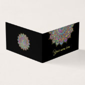 Classy Colorful Mandala India Style 1 Visitekaartjes (Buitenkant)