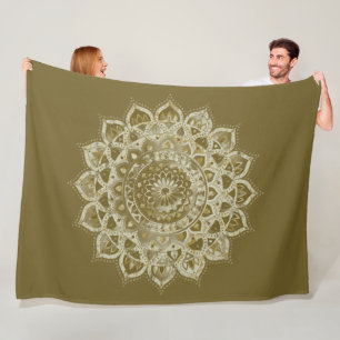 Classy Colorful Mandala India Style 4 Fleece Deken