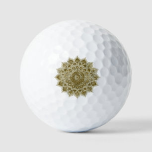 Classy Colorful Mandala India Style 4 Golfballen
