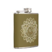 Classy Colorful Mandala India Style 4 Heupfles (Rechts)