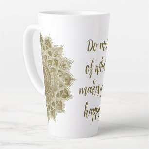 Classy Colorful Mandala India Style 4 Latte Mok