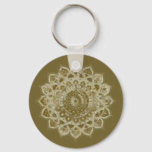 Classy Colorful Mandala India Style 4 Sleutelhanger