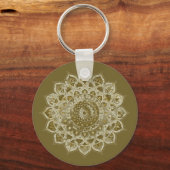 Classy Colorful Mandala India Style 4 Sleutelhanger (Voorkant)