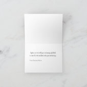 Classy Cool Custom Business - Hartelijk dank voor Bedankkaart (Binnen)