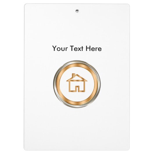 Classy Cool Real Estate Klembord (Achterkant)