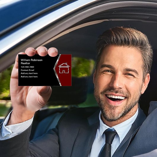 Classy Cool Realtor Vastgoed Visitekaartje