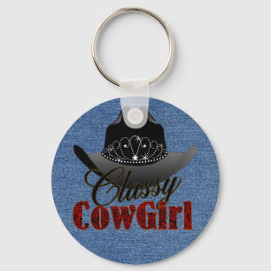 Classy Cowgirl Rodeo Queen Sleutelhanger (MRK-Revi