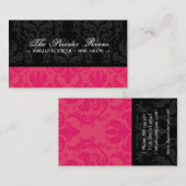 Classy Damask Designer Visitekaartje (Voorkant / Achterkant)