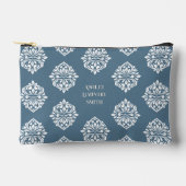 Classy Damask Regency Blauwgroen Grey Etui (Voorkant)