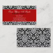 Classy Damask Visitekaartje (Voorkant / Achterkant)