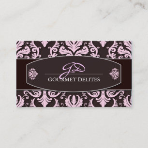Classy Damask Visitekaartje