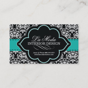 Classy Damask Visitekaartje