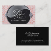 Classy Damask Visitekaartje (Voorkant / Achterkant)