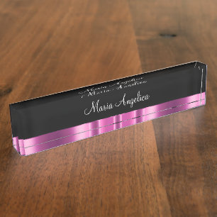 Classy Dames Executive Desk Plaque Naambordje