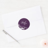 Classy dank u bruiloft stickers (Envelop)