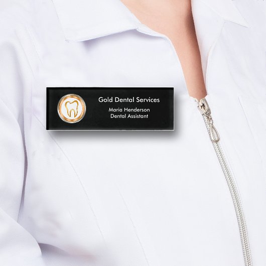 Classy Dentist-staf Naambadge
