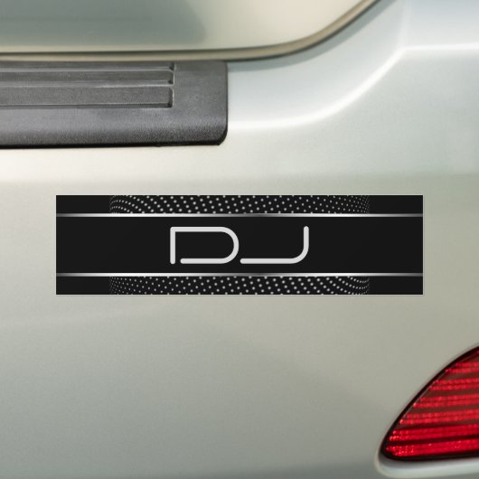 Classy DJ Bumpersticker (Op auto)