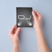 Classy DJ Party Flyer (Hand)