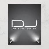 Classy DJ Party Flyer (Voorkant)